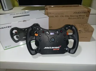 Volante Fanatec McLaren GT3 V2 + QR1
