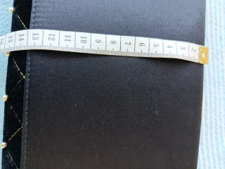 Cartera de mano fiesta negra y dorada