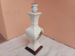 Base in ceramica vintage per lampada da tavolo 