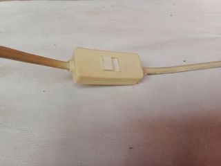 Base in ceramica vintage per lampada da tavolo 