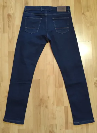 Pantalón Vaquero Massimo Dutti Azul Hombre
