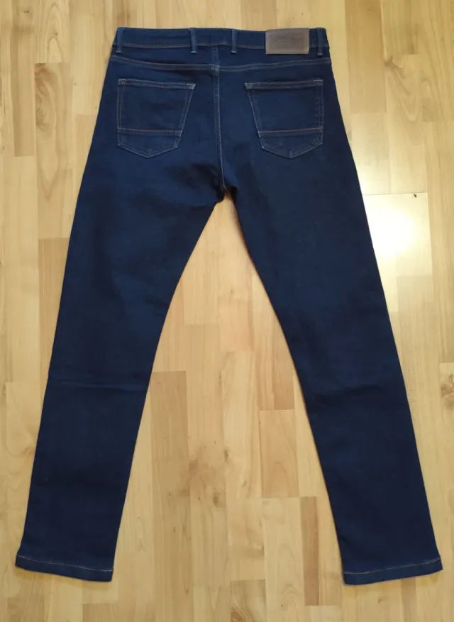 Pantalón Vaquero Massimo Dutti Azul Hombre