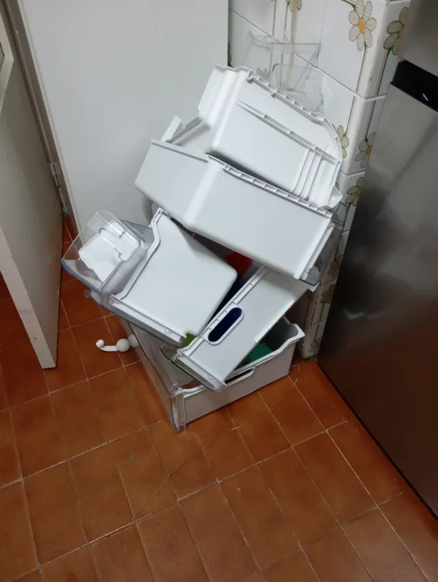 Cajones Frigorífico Indesit LI8 FF2I W ÚLTIMO DÍA