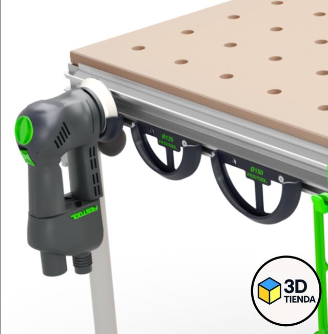 Supporto per levigatrice orbitale (3 dimensioni)