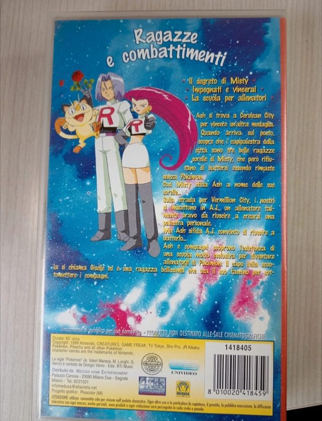 VHS Teenage Mutant Ninja Turtles & Pokémon