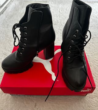 Botas de tacón alto, con plataforma