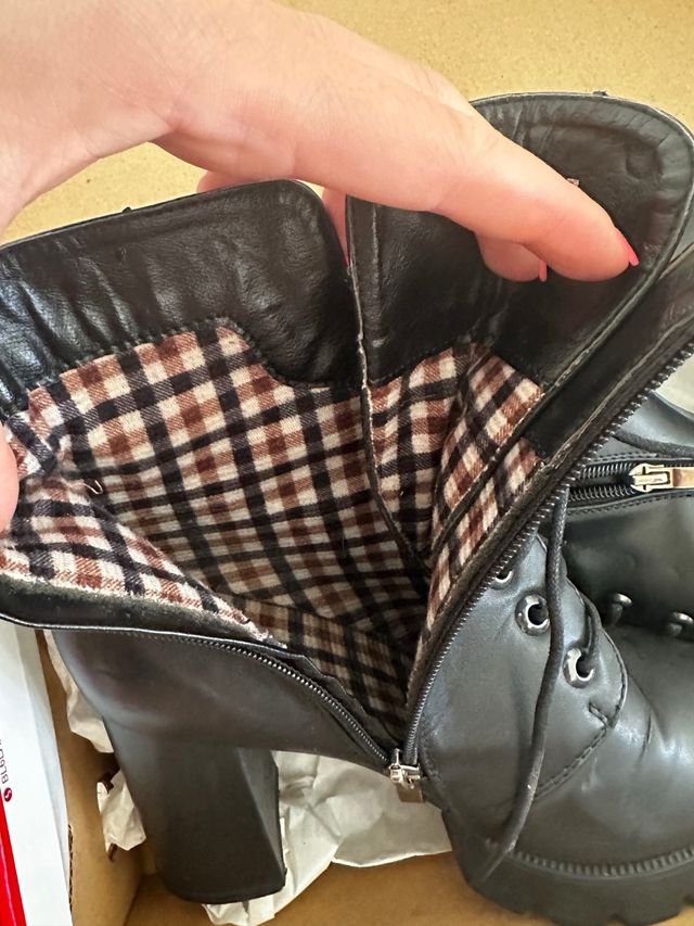 Botas de tacón alto, con plataforma