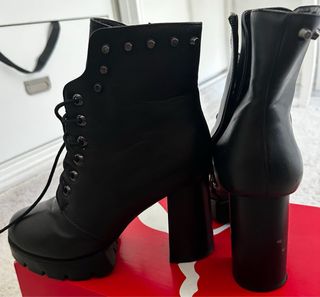 Botas de tacón alto, con plataforma