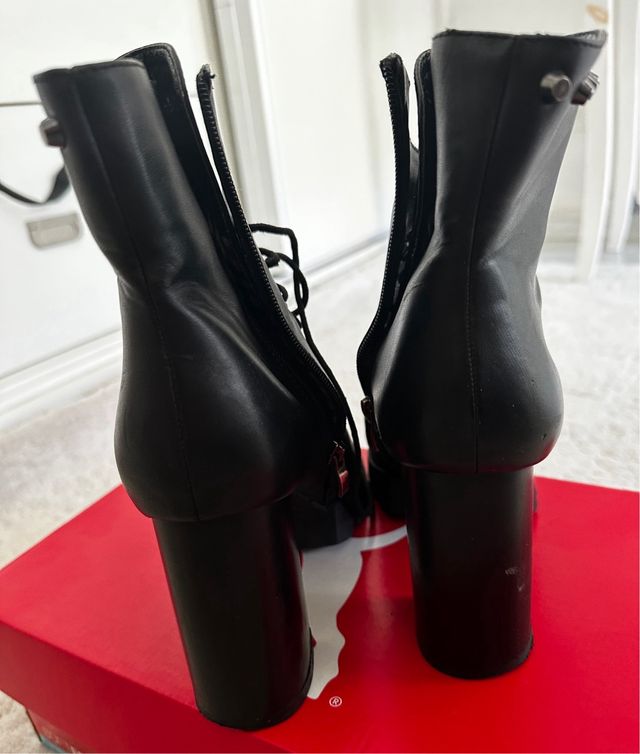 Botas de tacón alto, con plataforma