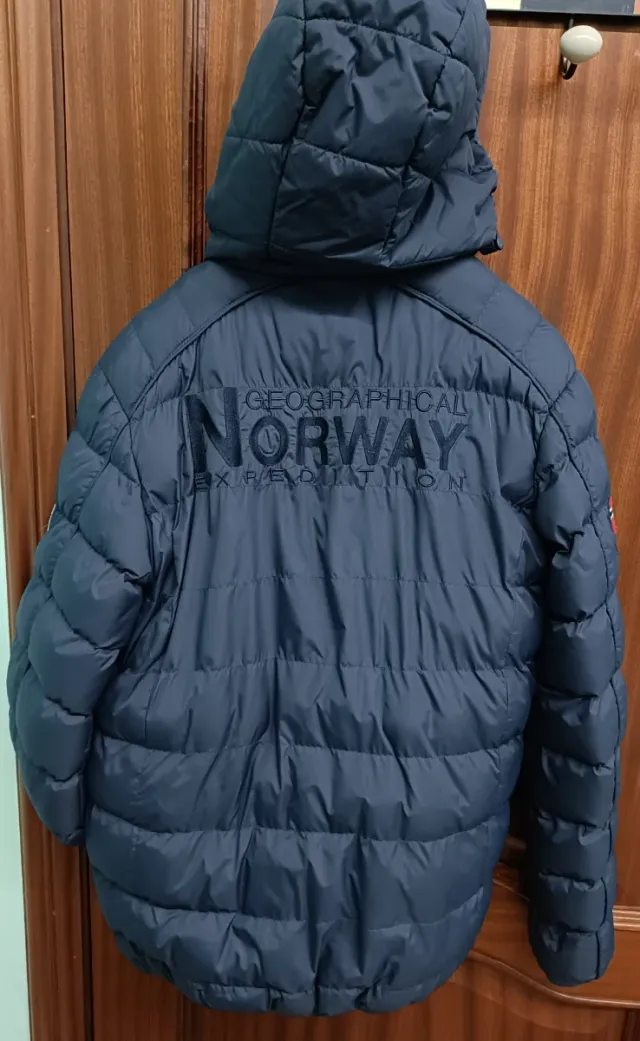 Parka Geographical Norway Azul Hombre