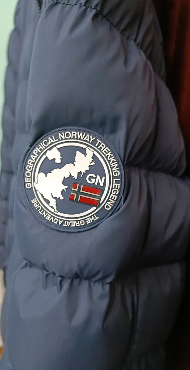Parka Geographical Norway Azul Hombre