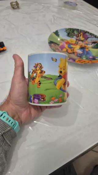 Tazza e piatto Winnie the Pooh