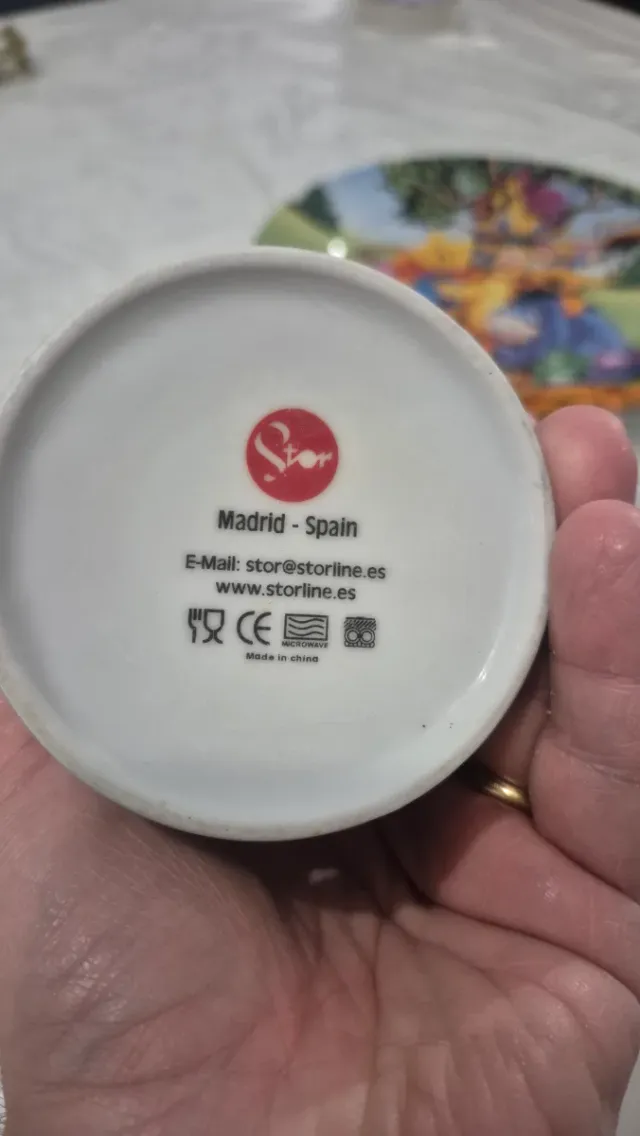 Tazza e piatto Winnie the Pooh