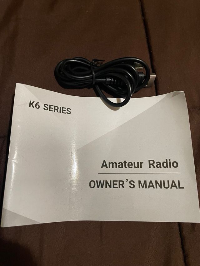 BAOFENG Walkie Talkie Negro y Naranja