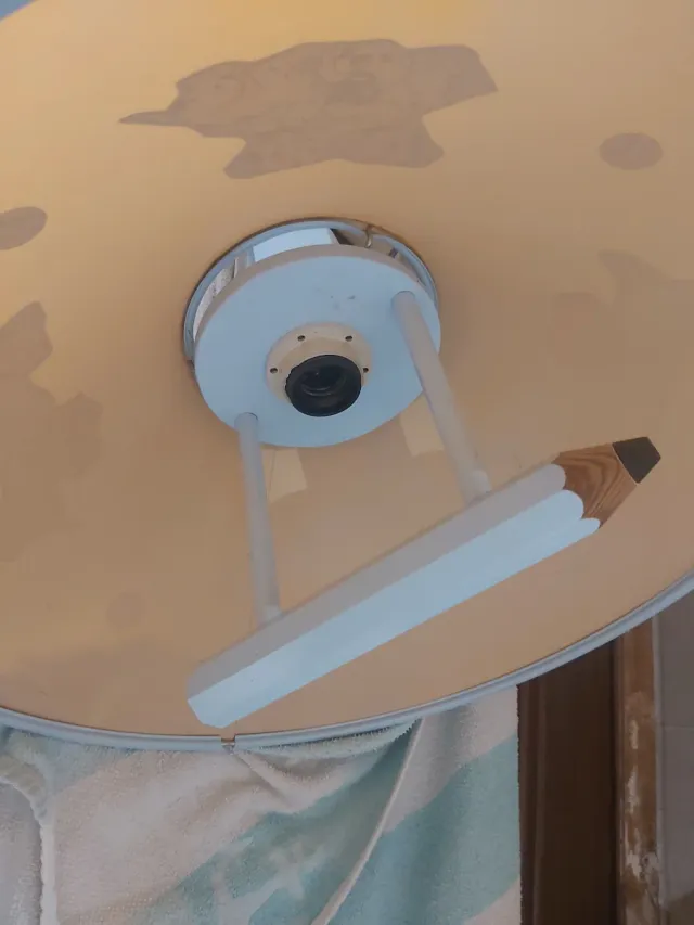 Lámpara infantil lápiz