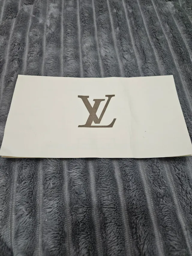 Cinturón Louis Vuitton Marrón y Plateado