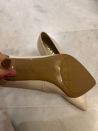 Tacones Martinelli Beige