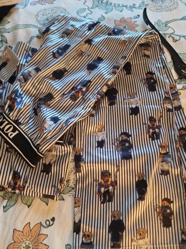 Pijama Polo Ralph Lauren Osos Rayas