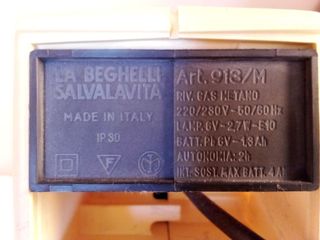 Beghelli Luce Emergenza Rilevatore Gas