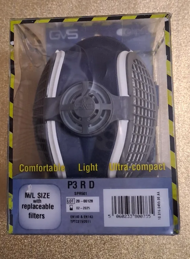 GVS Elipse Mascarilla Media Cara P3 R D