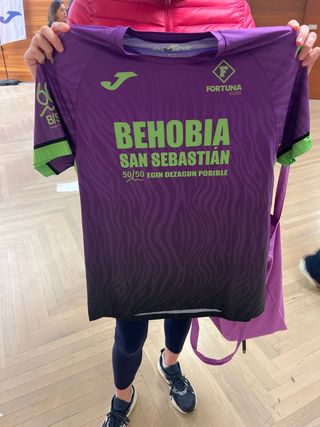 Camiseta behobia cambio de talla