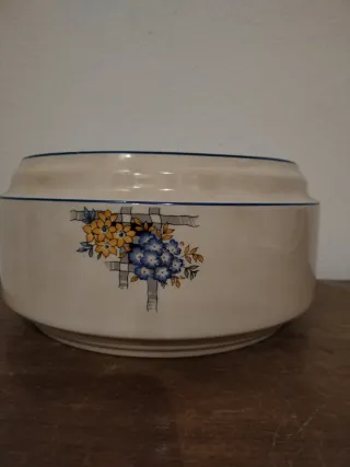 Saladeira Vintage Floral 23cm