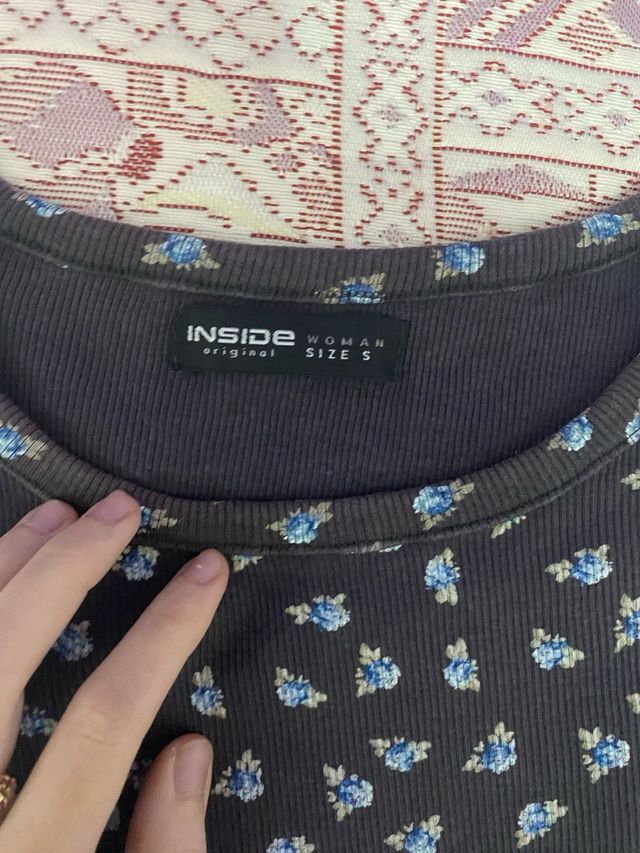 Top floral Inside talla S