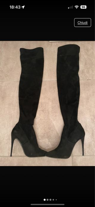 Stivali sopra ginocchio Steve Madden n.36,5