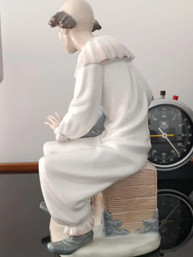 Lladró Nao " El payaso y la niña"