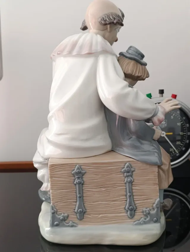 Lladró Nao " El payaso y la niña"