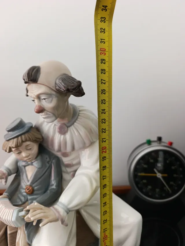 Lladró Nao " El payaso y la niña"