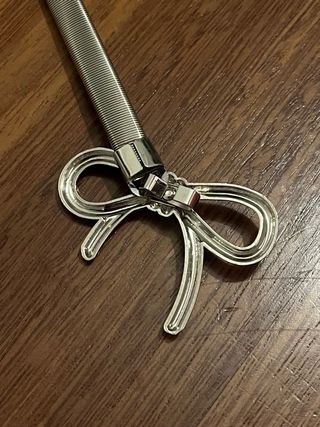 Cintura gioiello fiocco argento