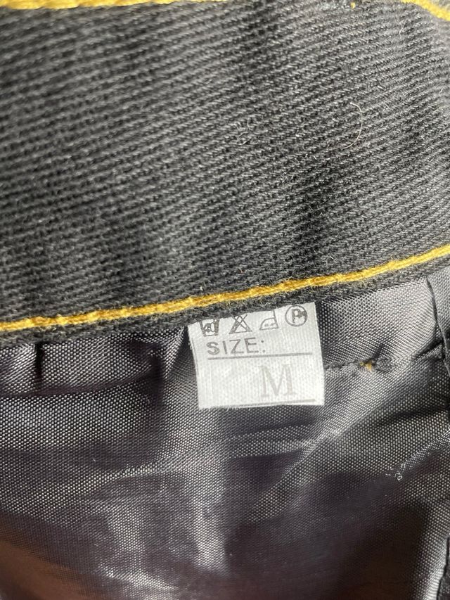 Pantalones Evisu Negros Vaqueros/Tejanos