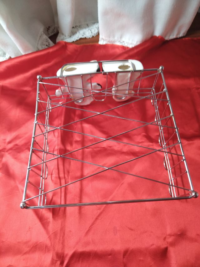 Porta-tovaglioli Babbo Natale in Acciaio Inox