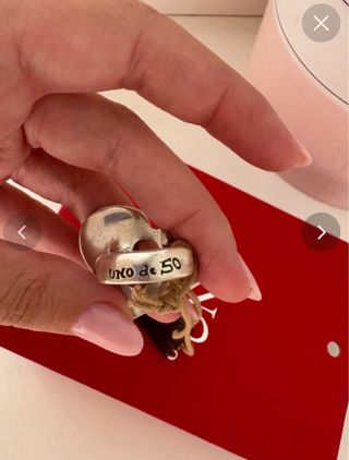 Anillo Corazón Uno de 50 modelo mira mira