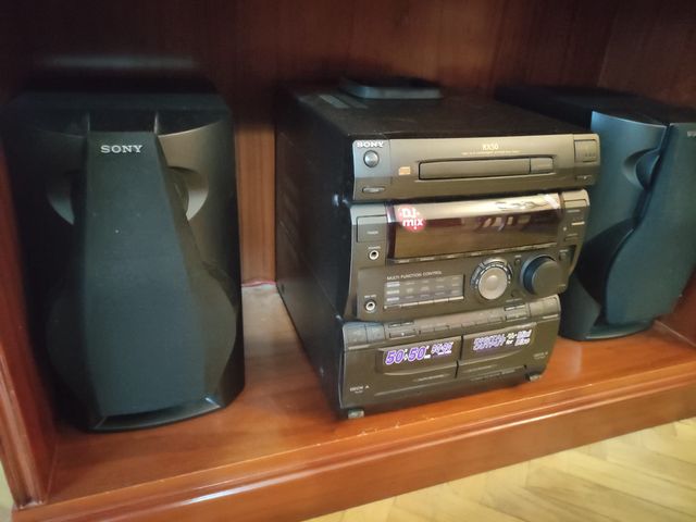 Minicadena Sony RX50 Vintage