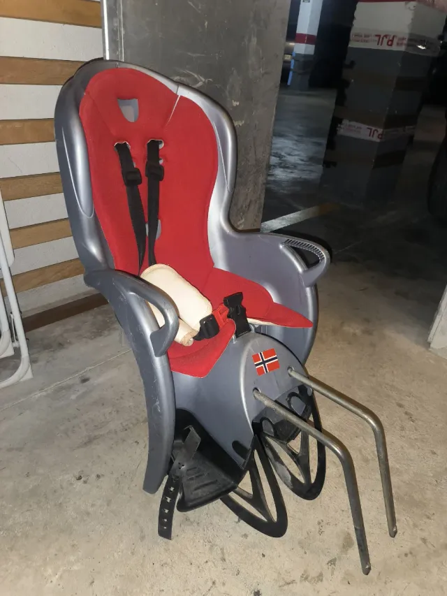 Sillita bebé para bici