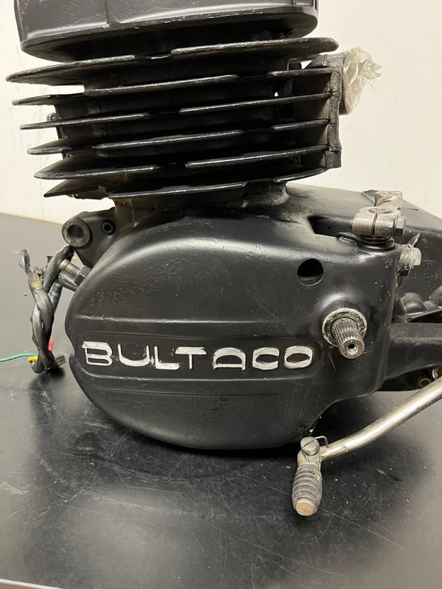 Motor Bultaco Sherpa 350cc Modelo 199 RESTAURADO.