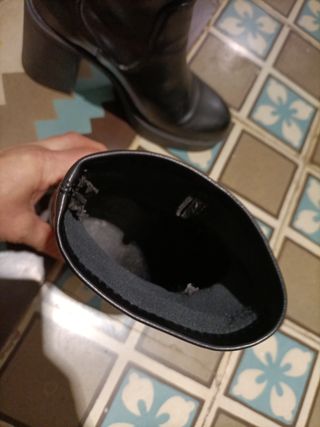 Botas negras, son bonitas y además muy cómodas