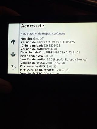 Navegador Garmin Zumo XT