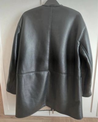 Cappotto Zara nero foderato