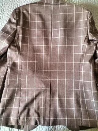 Chaqueta americana cuadros hombre