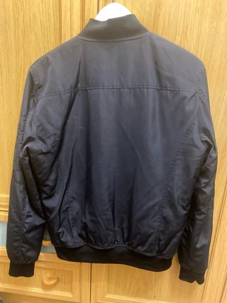Chaqueta Bomber Zara Man Negra