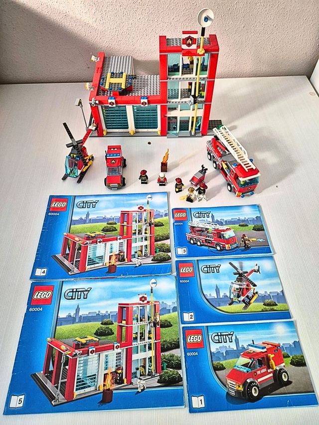 Lego City Estación de Bomberos 60004