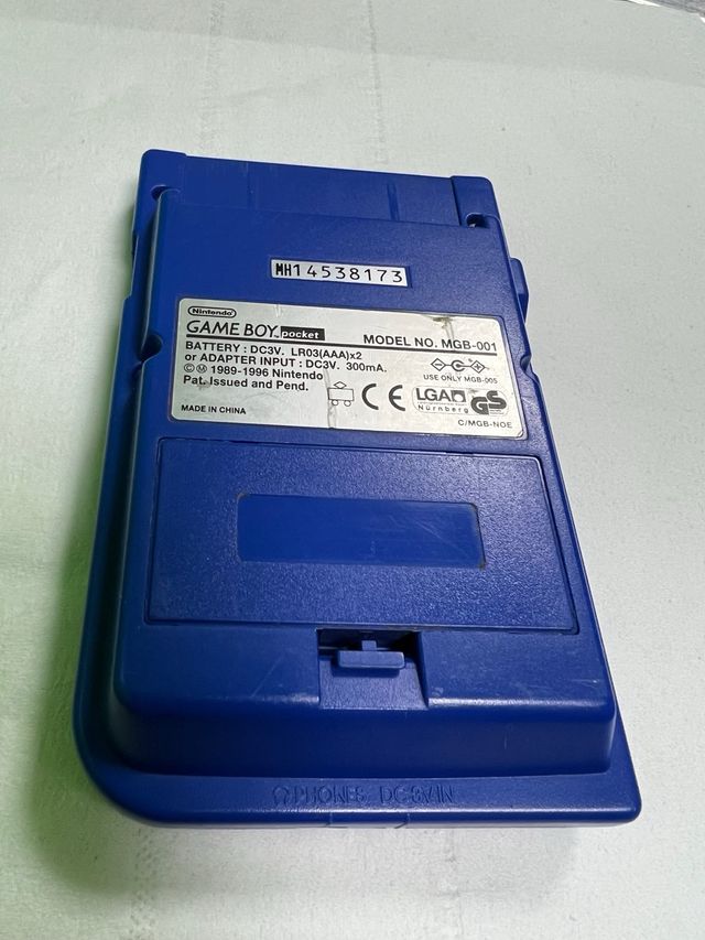 Game Boy Pocket Azul Nintendo
