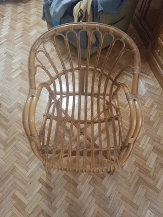 Sillas de mimbre ratán