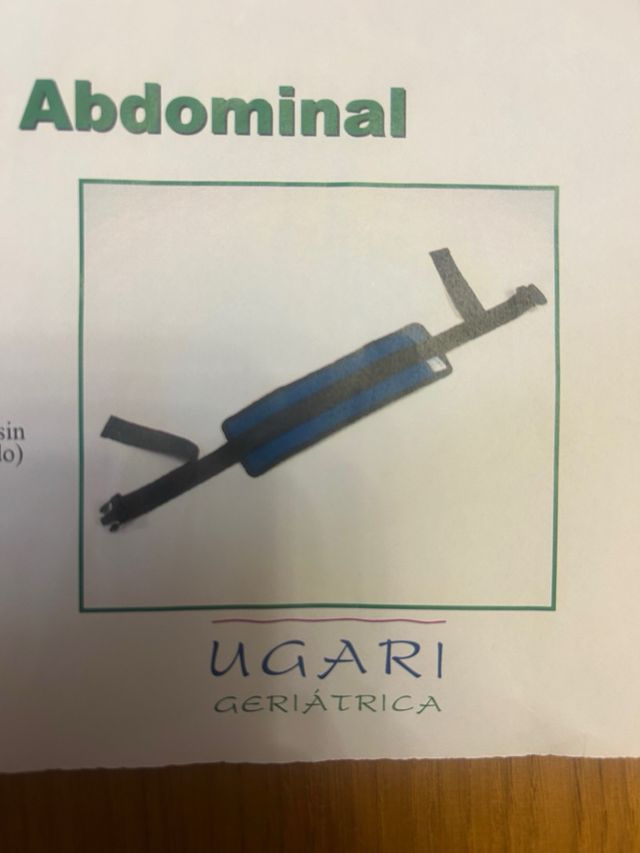 Cinturón Abdominal Silla Ruedas UGARI