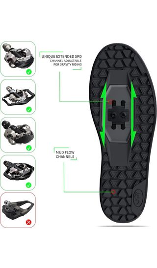 Zapatillas Ciclismo MTB Talla 41.