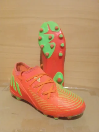 Botas Fútbol Adidas Naranja Talla 33
