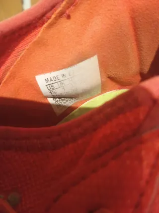 Botas Fútbol Adidas Naranja Talla 33